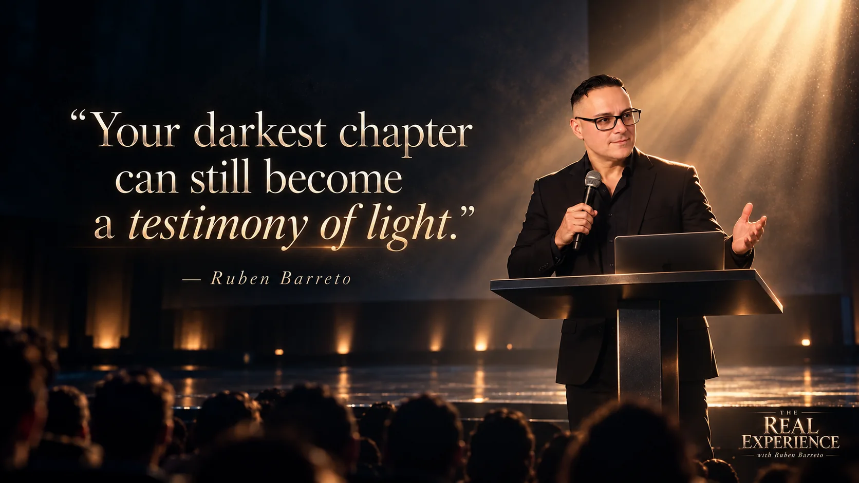 Ruben Barreto on stage